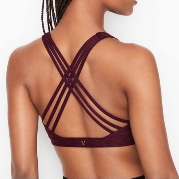 Victoria’s Secret maroon sports bra - Picture 1 of 8